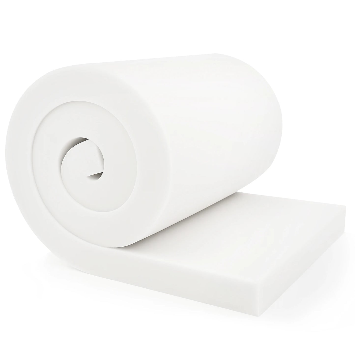 3/4/5/6 inch Thickness Foam Cushion Cuttable Upholstery Foam Pad For Filling Outdoor Furniture Padding Bench Bay Window Cushion