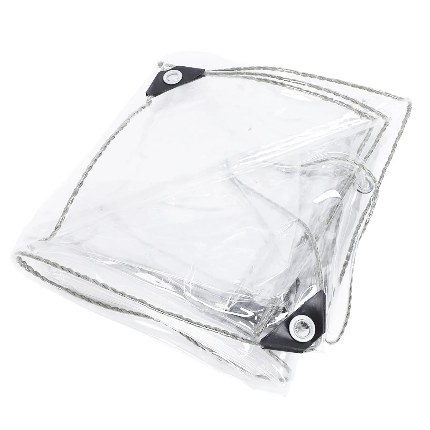 ZK40 PVC Tarp Transparent Tarpaulin 3x5m Garden Rainproof Clear Plant Cover Cloth for Outdoor