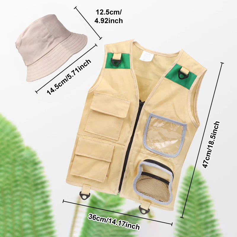 Kids Bug Viewer Outdoor Insect Box Magnifier Observer Kit Insect Catcher Cage Educational Toy Science Nature Exploration Tools